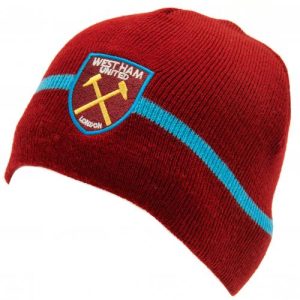 West Ham United FC Stripe Beanie