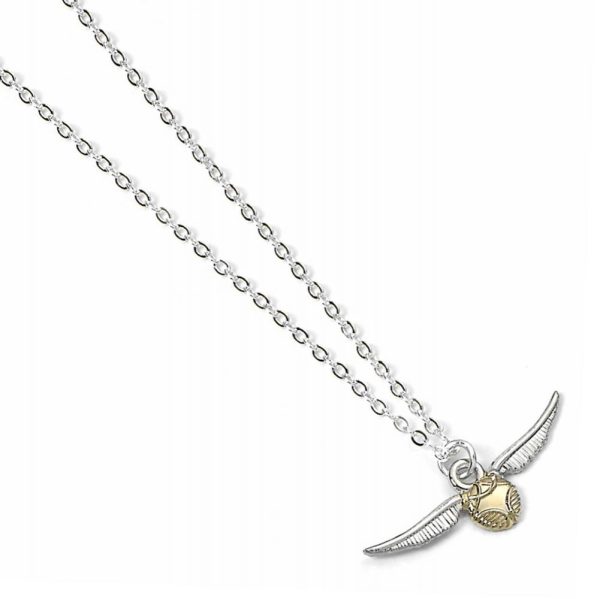 Harry Potter Silver Plated Necklace Golden Snitch - Image 6