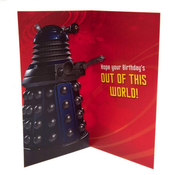 Doctor Who Birthday Card Son - Image 2
