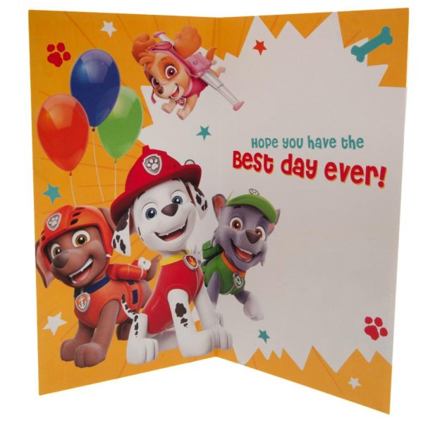 Paw Patrol Birthday Card - Image 3