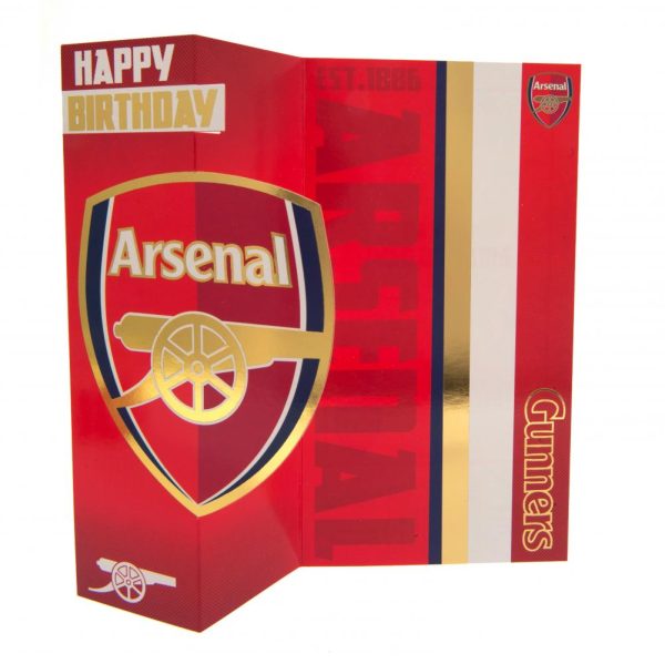Arsenal FC Gunners Birthday Card - Image 2