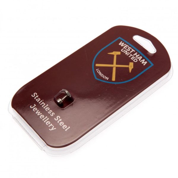 West Ham United FC Cut Out Stud Earring - Image 2