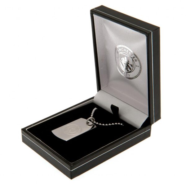 Manchester City FC Engraved Dog Tag & Chain - Image 3