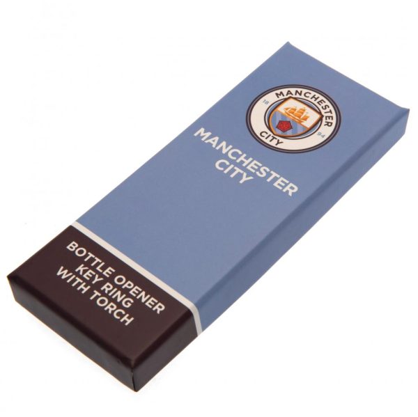 Manchester City FC Keyring Torch Bottle Opener - Image 4