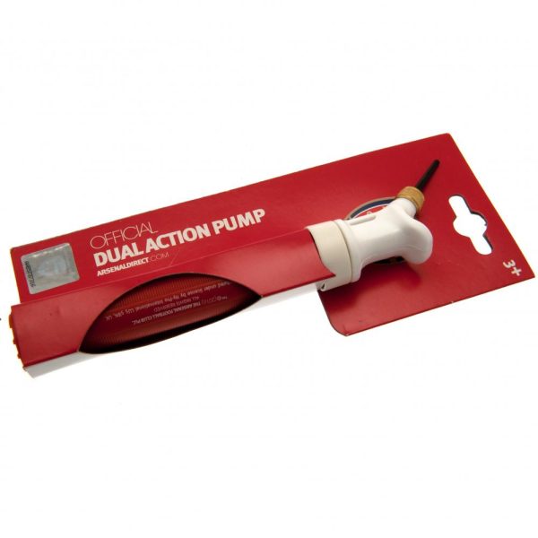 Arsenal FC Dual Action Football Pump - Image 3
