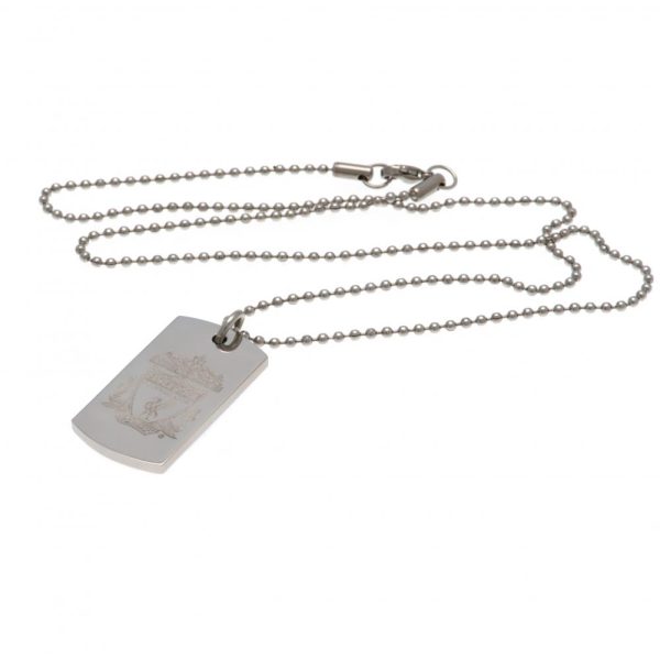 Liverpool FC Engraved Dog Tag & Chain CR - Image 2