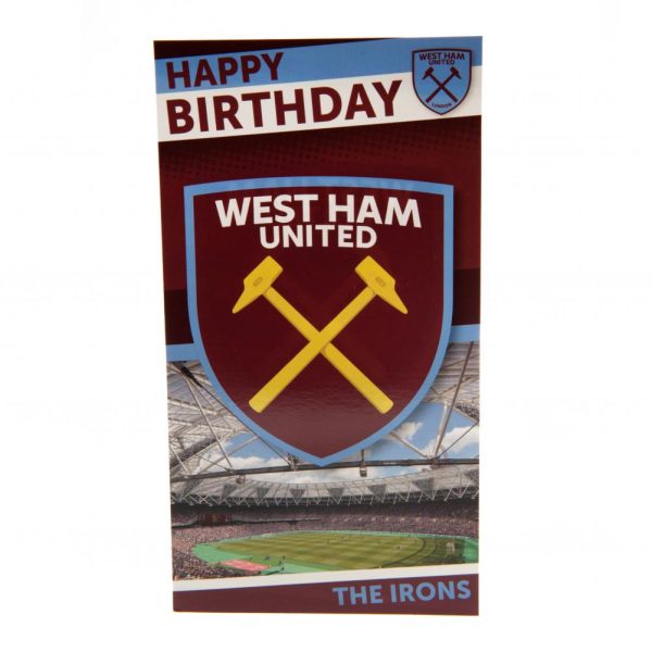 West Ham United FC Stadium Birthday Card - Image 4