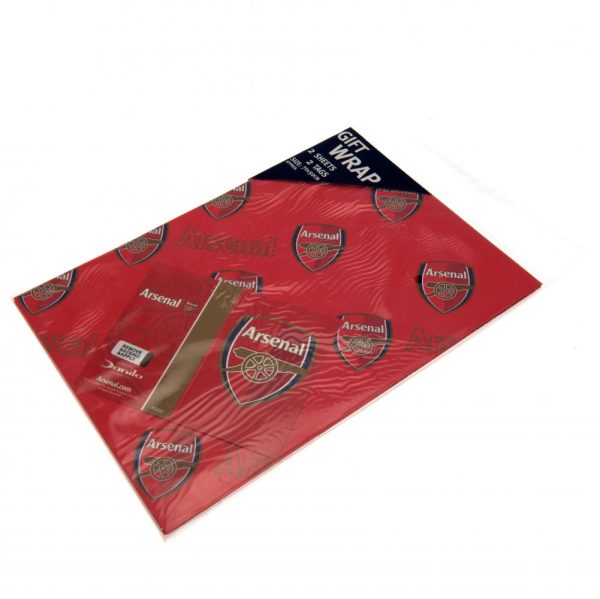 Arsenal FC Crest Gift Wrap - Image 2