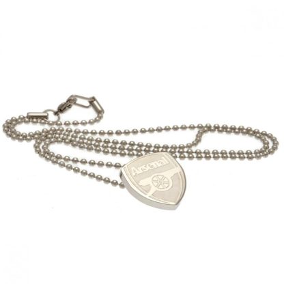 Arsenal FC Stainless Steel Pendant & Chain - Image 2