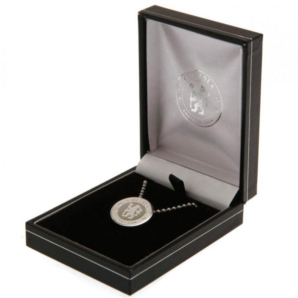 Chelsea FC Stainless Steel Pendant & Chain - Image 3