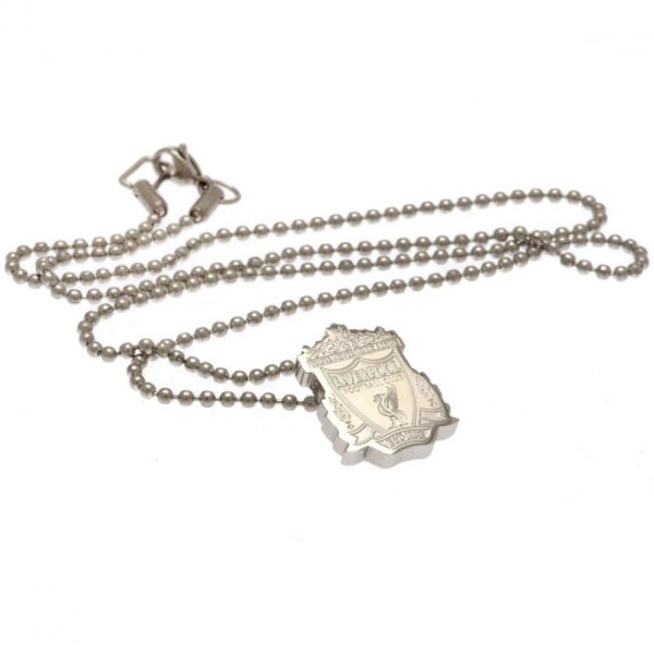Liverpool FC Stainless Steel Pendant & Chain - Image 2