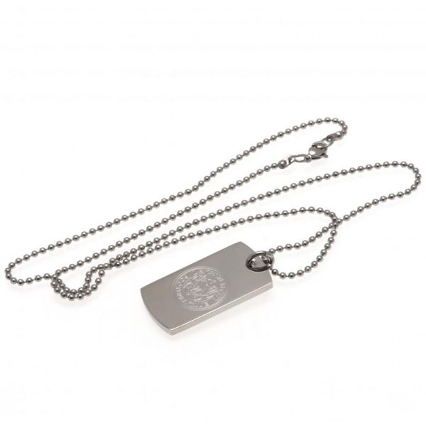 Leicester City FC Engraved Dog Tag & Chain - Image 2