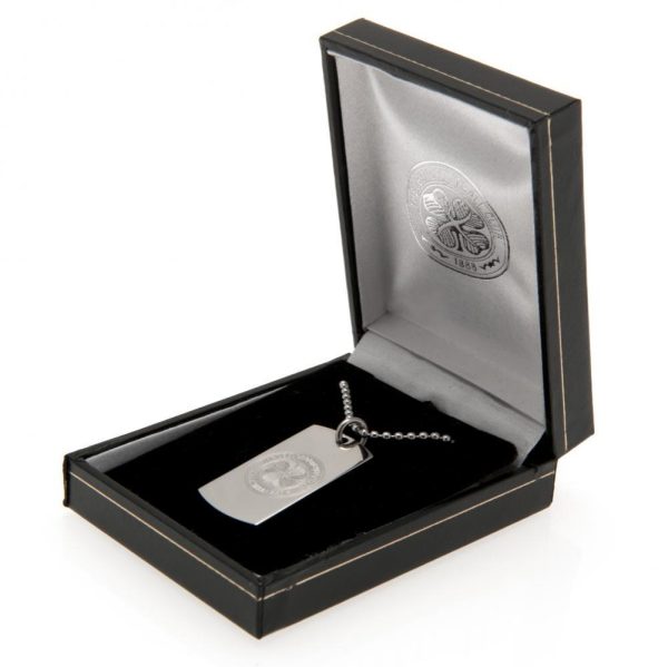 Celtic FC Engraved Dog Tag & Chain - Image 3