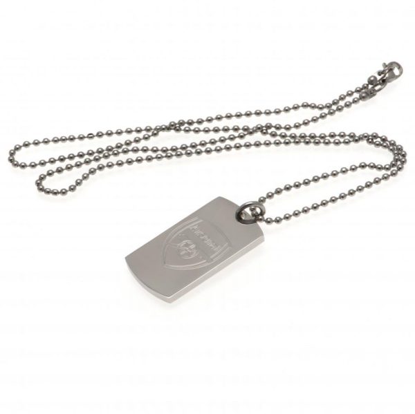 Arsenal FC Engraved Dog Tag & Chain - Image 2