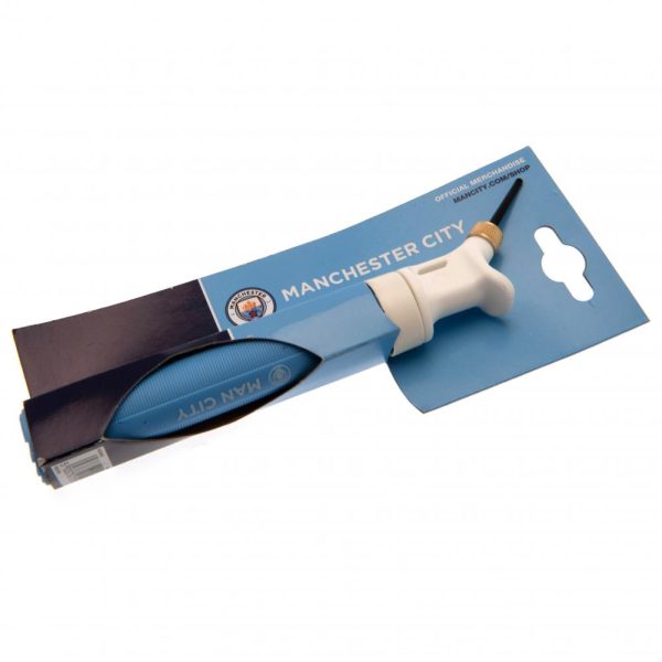 Manchester City FC Dual Action Football Pump - Image 3
