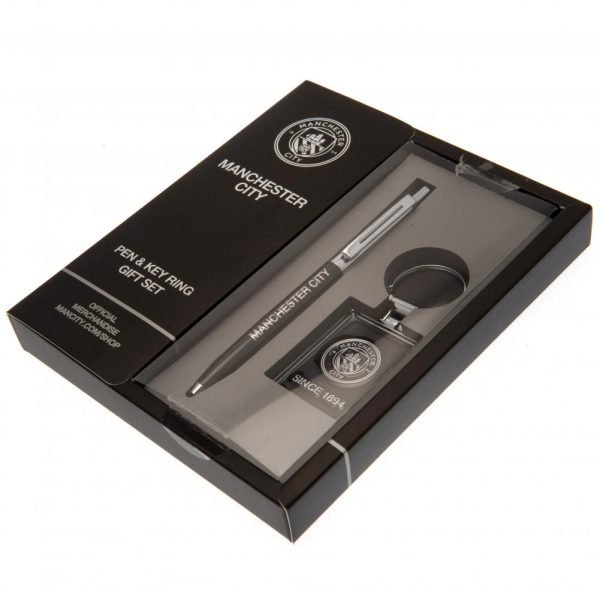 Manchester City FC Pen & Keyring Set - Image 4
