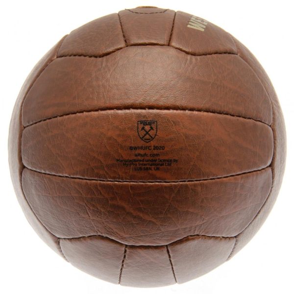 West Ham United FC Faux Leather Football - Image 3