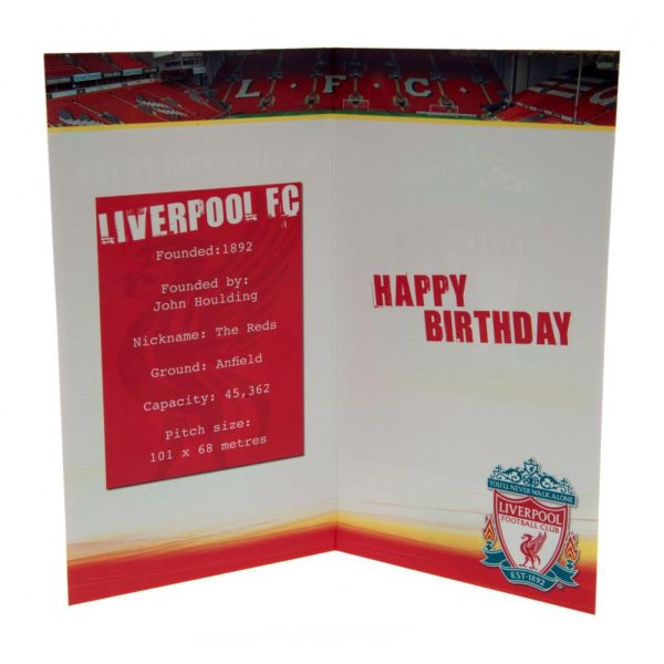 Liverpool FC No. 1 Fan Birthday Card - Image 3