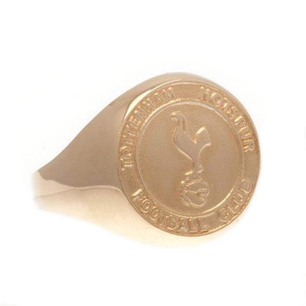 Tottenham Hotspur FC 9ct Gold Crest Ring Large - Image 2