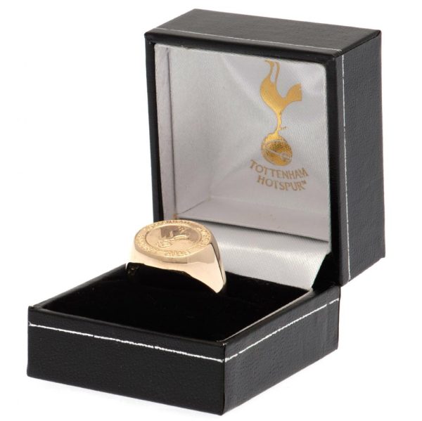 Tottenham Hotspur FC 9ct Gold Crest Ring Large - Image 4
