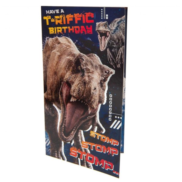 Jurassic World Birthday Card - Image 2