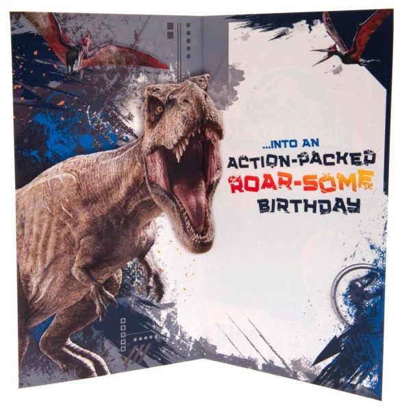 Jurassic World Birthday Card - Image 3