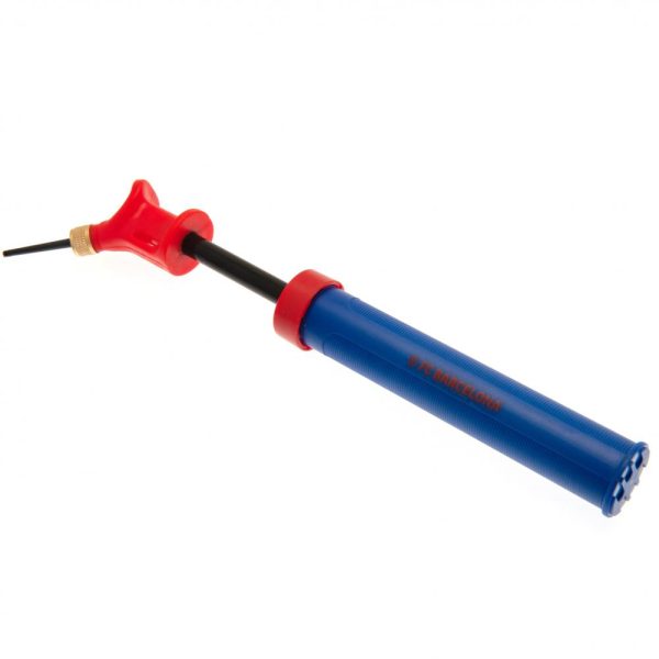 FC Barcelona Dual Action Football Pump - Image 2