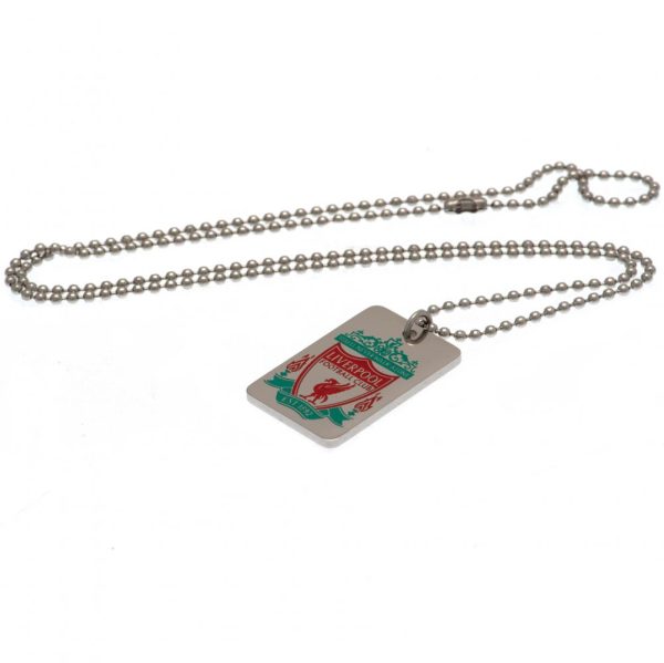Liverpool FC Enamel Crest Dog Tag & Chain - Image 2