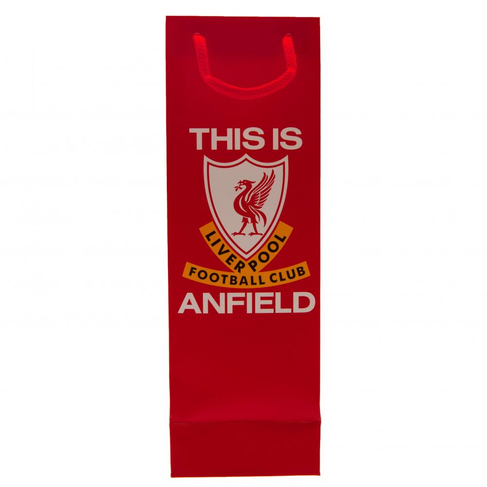 Liverpool FC Bottle Gift Bag Select Sports Souvenirs