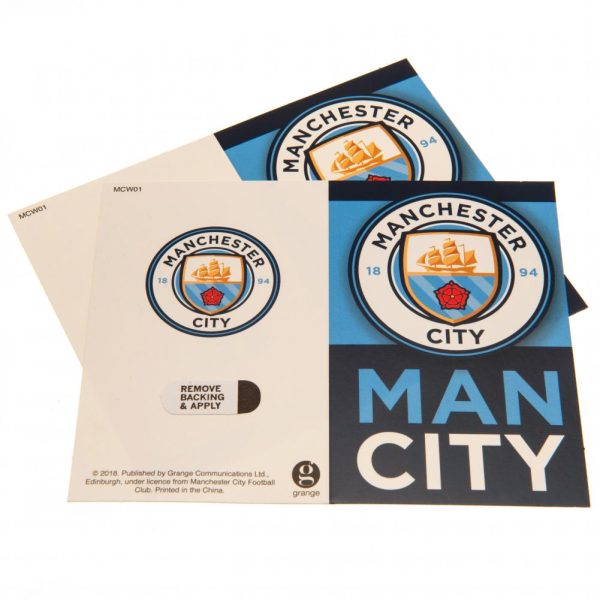 Manchester City FC Crest Gift Wrap - Image 2