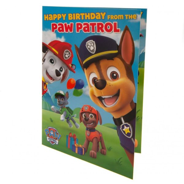 Paw Patrol Birthday Sound Card - Image 2