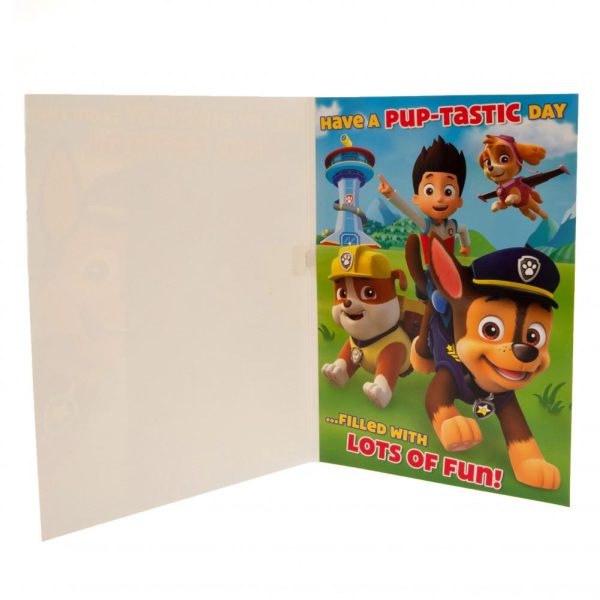 Paw Patrol Birthday Sound Card - Image 3