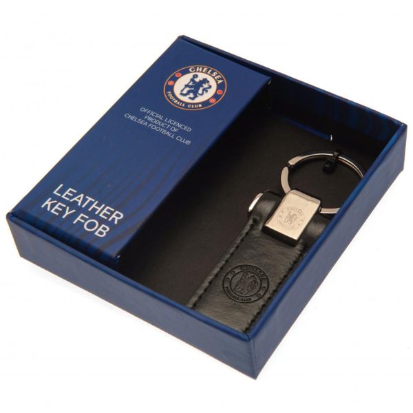 Chelsea FC Leather Key Fob - Image 3