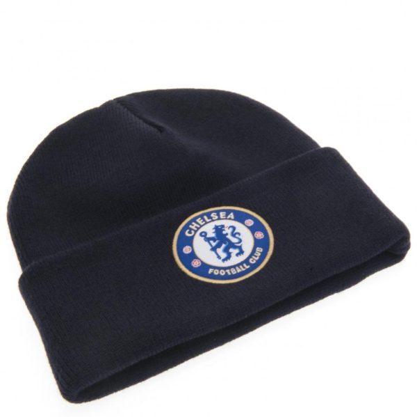 Chelsea FC Navy Cuff Beanie - Image 2