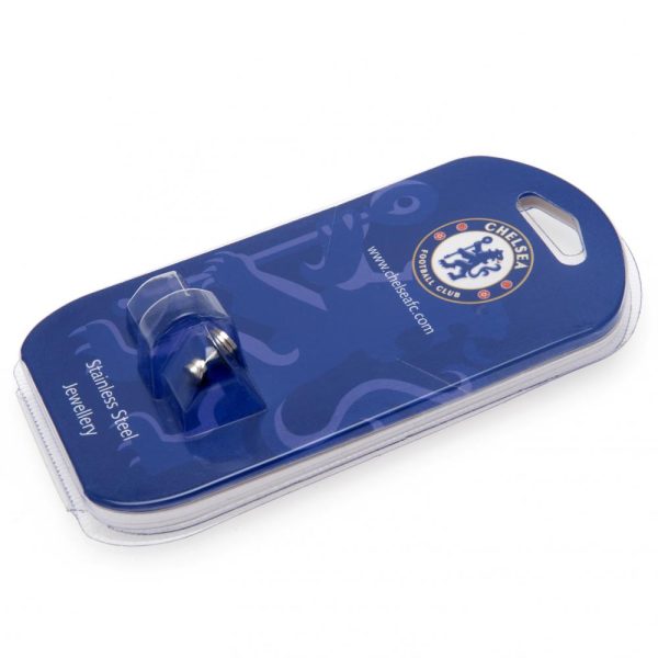 Chelsea FC Stainless Steel Stud Earring - Image 2