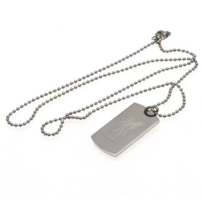 Liverpool FC Engraved Dog Tag & Chain LB - Image 2