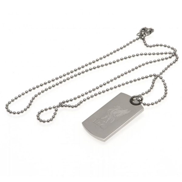 Liverpool FC Engraved Dog Tag & Chain LB - Image 2