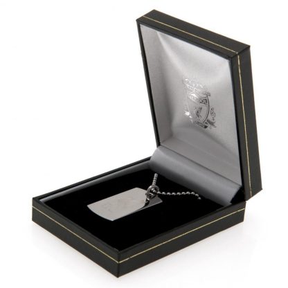 Liverpool FC Engraved Dog Tag & Chain LB - Image 3