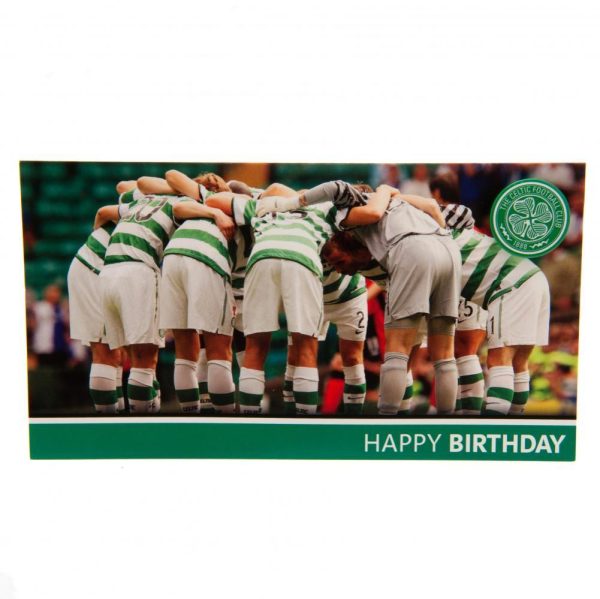 Celtic FC Huddle Birthday Card - Image 2