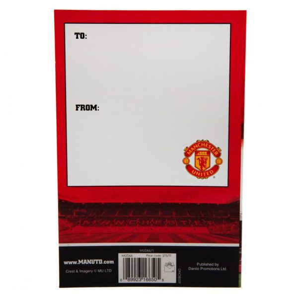 Manchester United FC Pop-Up Birthday Card - Image 3