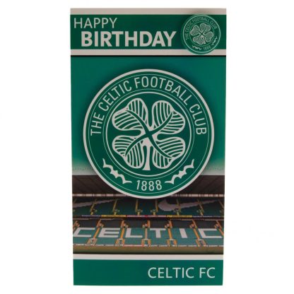 Celtic FC Birthday Card & Badge - Image 4