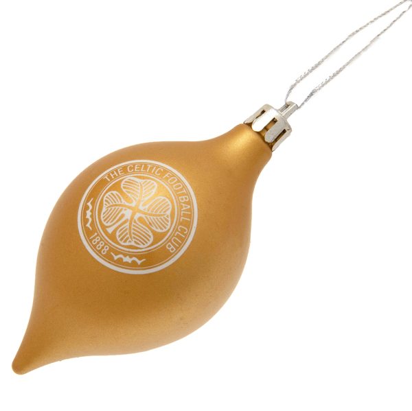 Celtic FC 3pk Vintage Baubles - Image 4