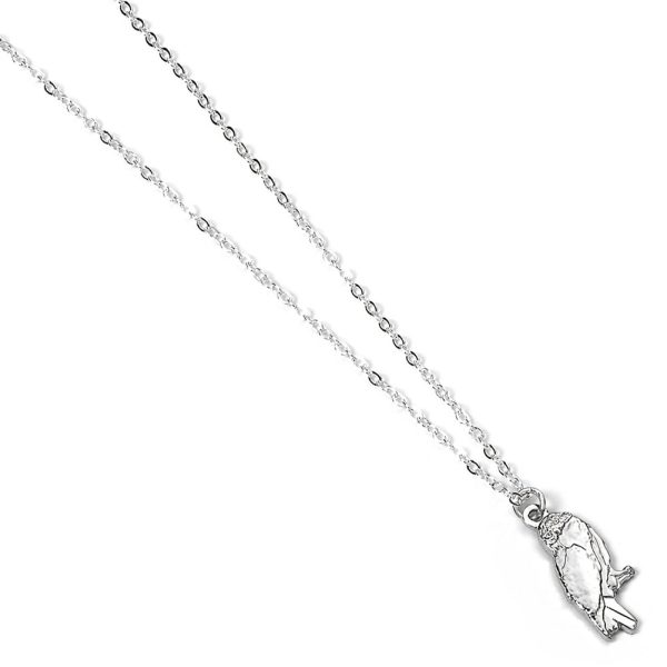 Harry Potter Silver Plated Necklace Hedwig Owl - Image 2