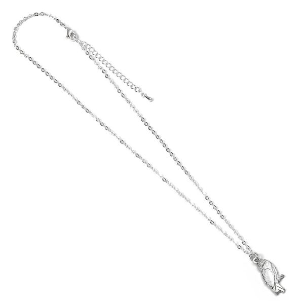 Harry Potter Silver Plated Necklace Hedwig Owl - Image 3