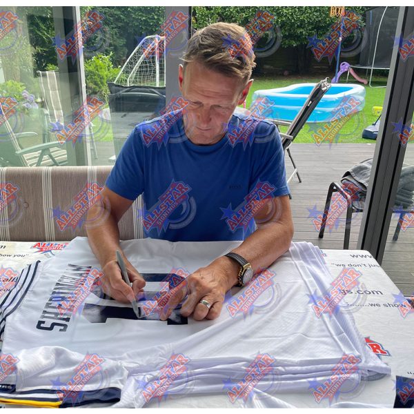 Tottenham Hotspur FC 1994 Sheringham Signed Shirt (Framed) - Image 2