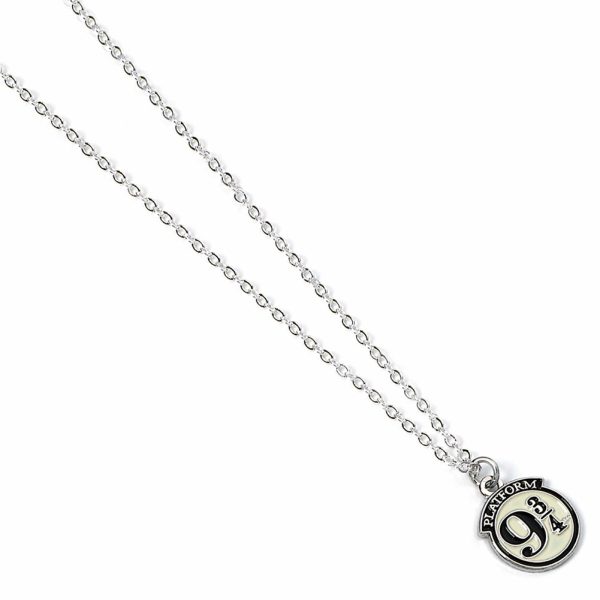Harry Potter Silver Plated Necklace 9 & 3 Quarters - Image 2