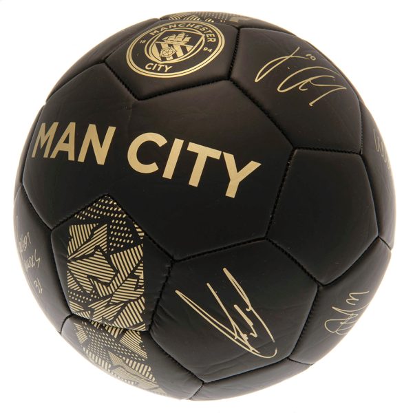 Manchester City FC Sig Gold Phantom Football - Image 2