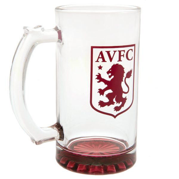 Aston Villa FC Stein Glass Tankard - Image 2