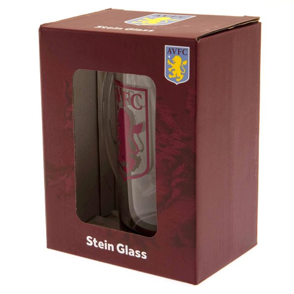 Aston Villa FC Stein Glass Tankard - Image 3