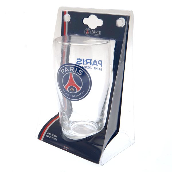 Paris Saint Germain FC Tulip Pint Glass - Image 3